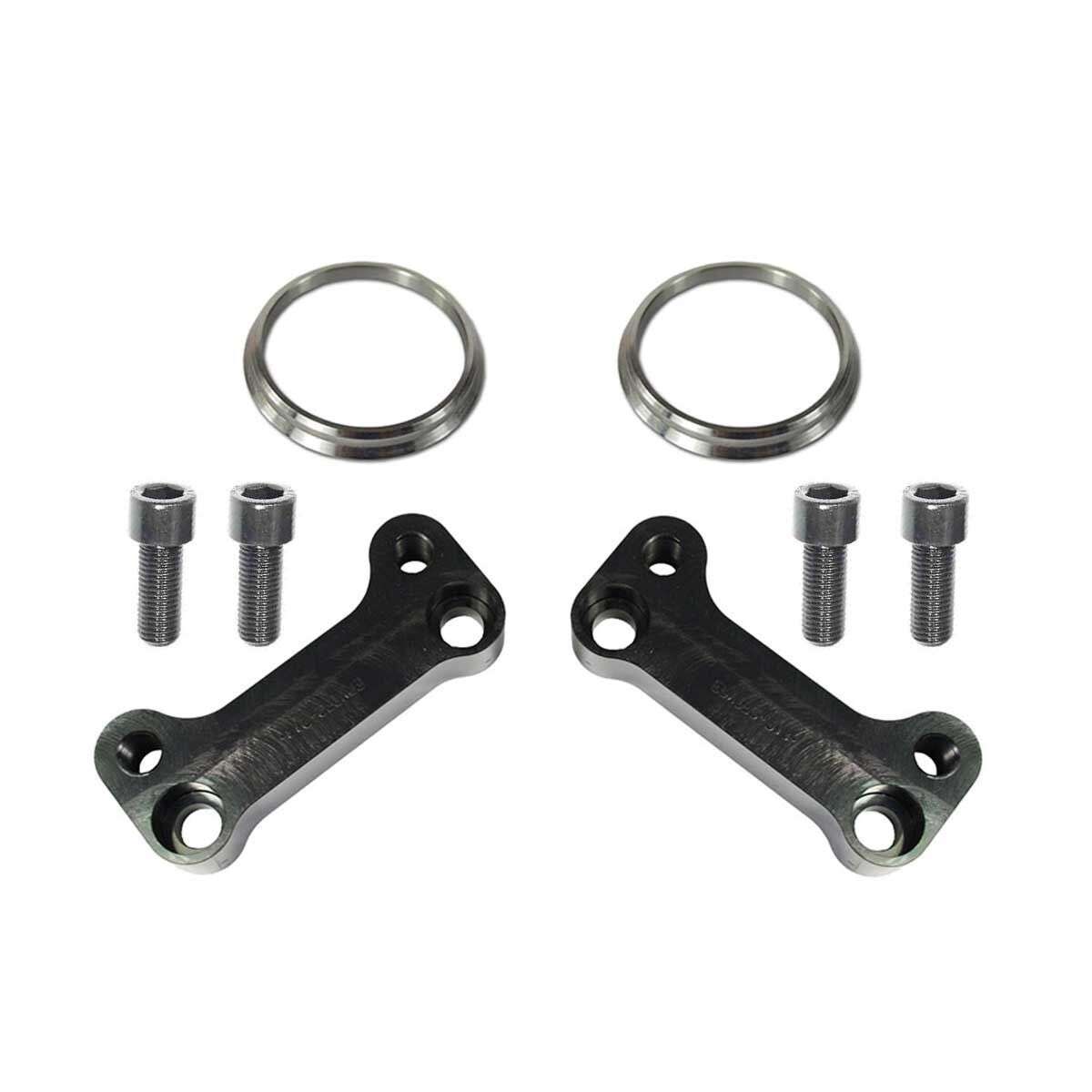 Audi TTRS TT TTS 8J Passat R36 Umbau auf RS7 Keramik Bremsscheiben 356x22 Bremssattel Adapter