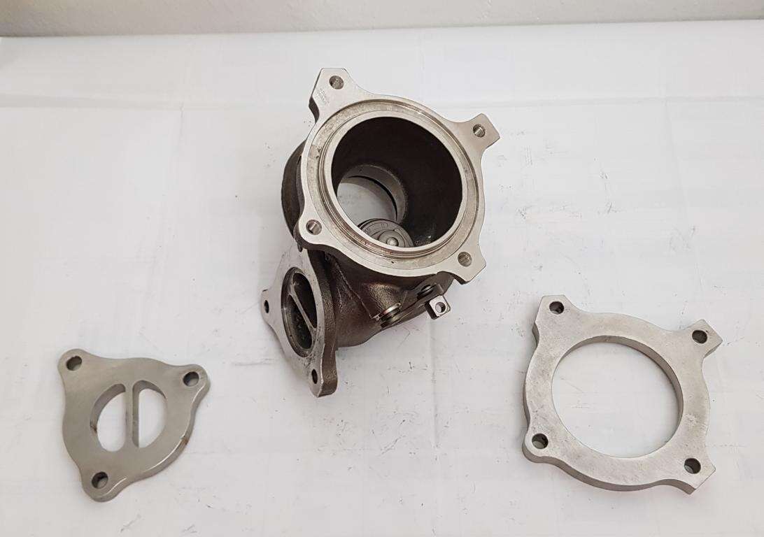 Fabrication spéciale pour un turbocompresseur ( downpipe, système d'échappement ) selon l'échantillon du client ( 088531 )