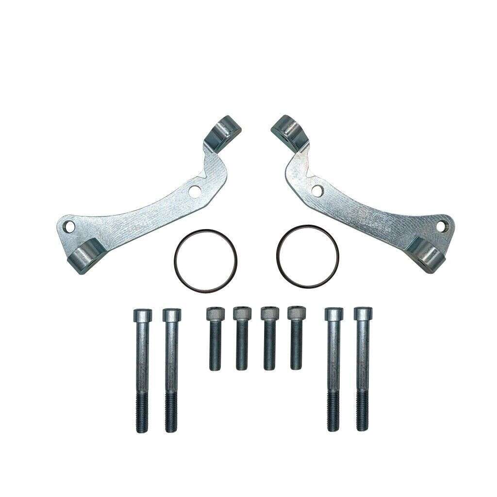 Bremssatteladapter Golf 7 8 Seat Leon Audi A3 Skoda 400x38mm Bremsscheibe Audi 6 Kolben Bremssattel