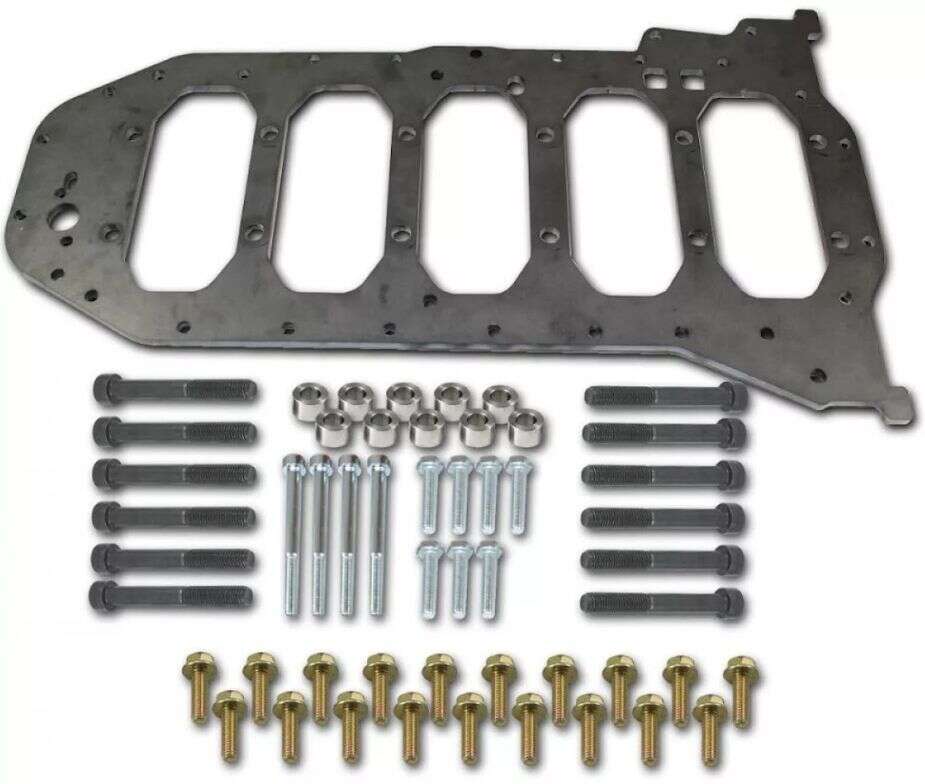 Block reinforcing plate