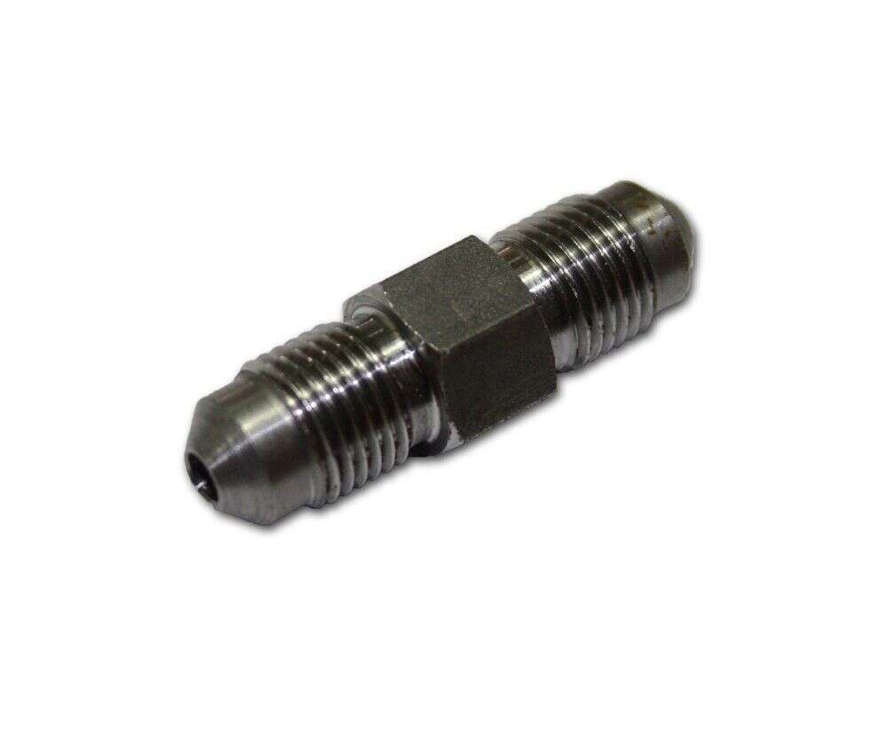 thumbnail image 2 of 2x Brass Metric Brake Line Adapters – M12x1 Male To M10x1 Female 2 of 6
