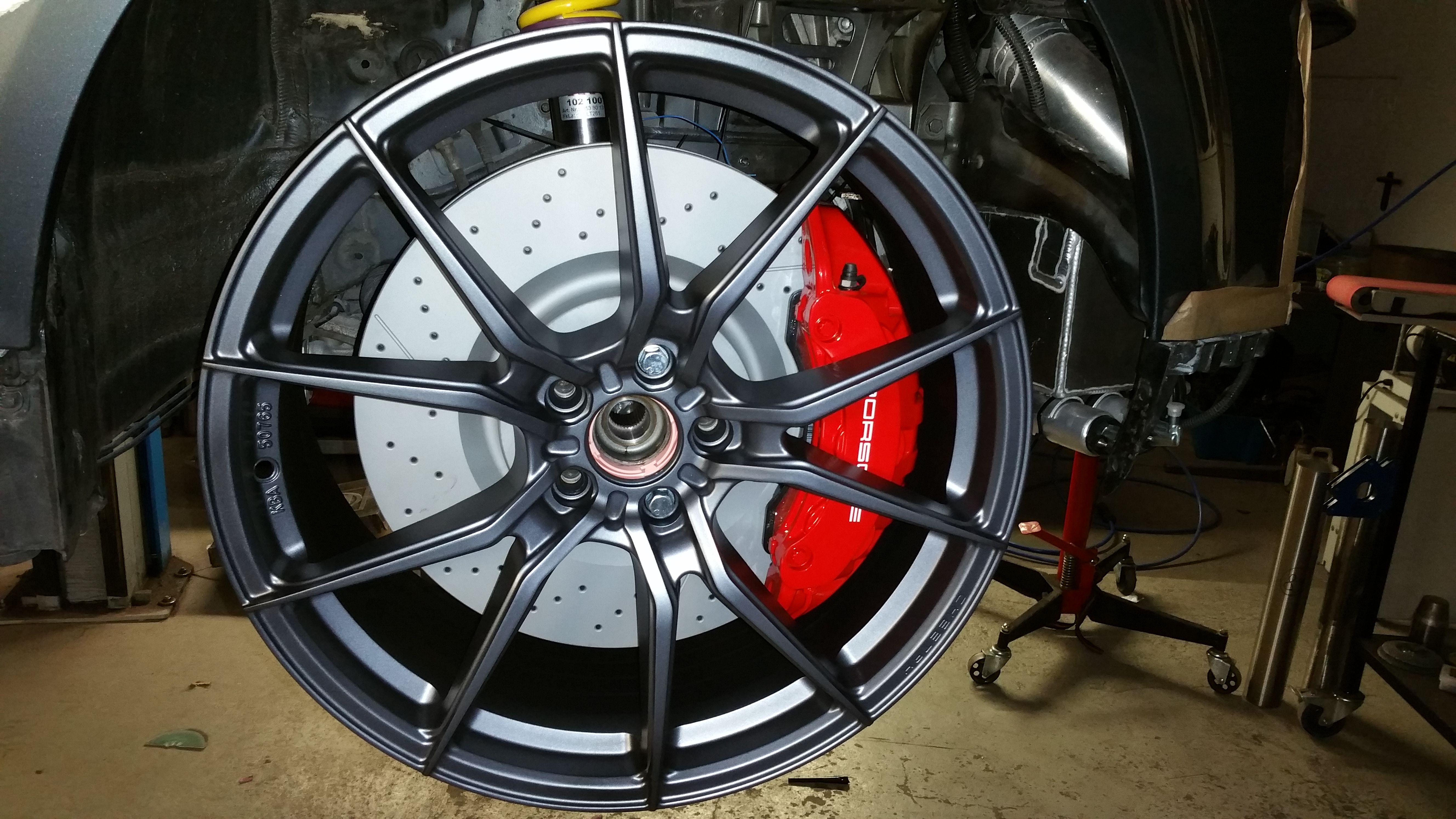 VW Golf 7 8 Seat Leon Audi A3 Cupra Leon Skoda Porsche Panamera Bremsanlage Bremssattel Adapter 375x36 Tuning Adapter mit TÜV Teilegutachten