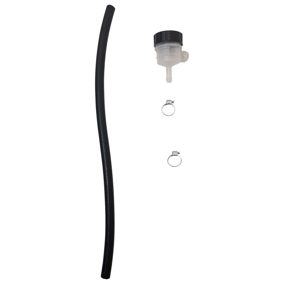 Compensating Reservoir for Conversion to Hydraulic Clutch Golf MK1 MK2 MK3 with Hose and Steel Band Clamps Compensating Reservoir for Conversion to Hydraulic Clutch Golf MK1 MK2 MK3 with Hose and Steel Band Clamps