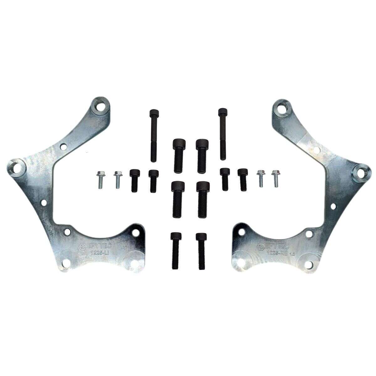 Audi A8 4D Hinterachse Cayenne 4 Kolben Bremssattel Bremssatteladapter 330x22 Bremsscheibe Tuning Adapter