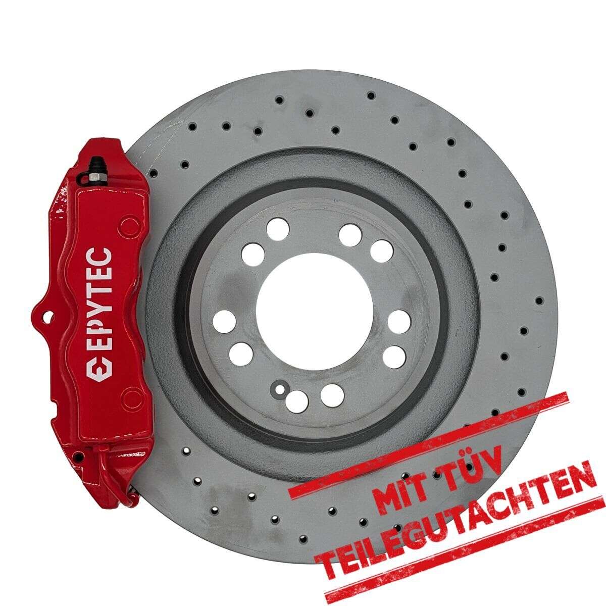 Großes Bremsanlagen KIT Hinterachse VW T5 T6 Bus Porsche Cayenne 4-Kolben Sattel VW T5 Bus Handbremssattel 330x22 Bremsscheiben mit Teilegutachten