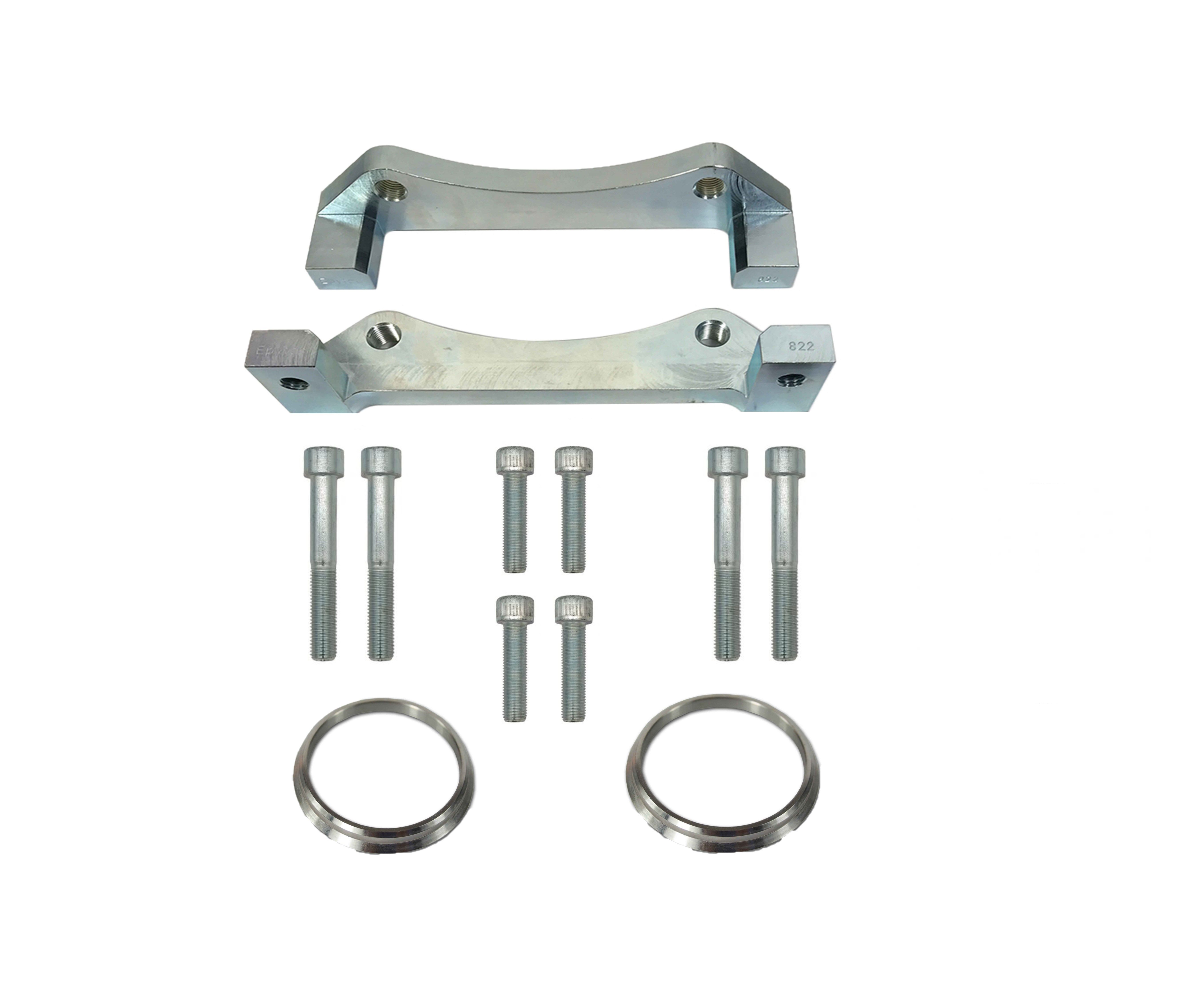 VW Golf 7 8 Seat Leon Audi A3 Cupra Leon Skoda Bremssattel Adapter Bremsanlage 380x38 Bremsscheibe Audi R8 6 Kolben Bremssattel