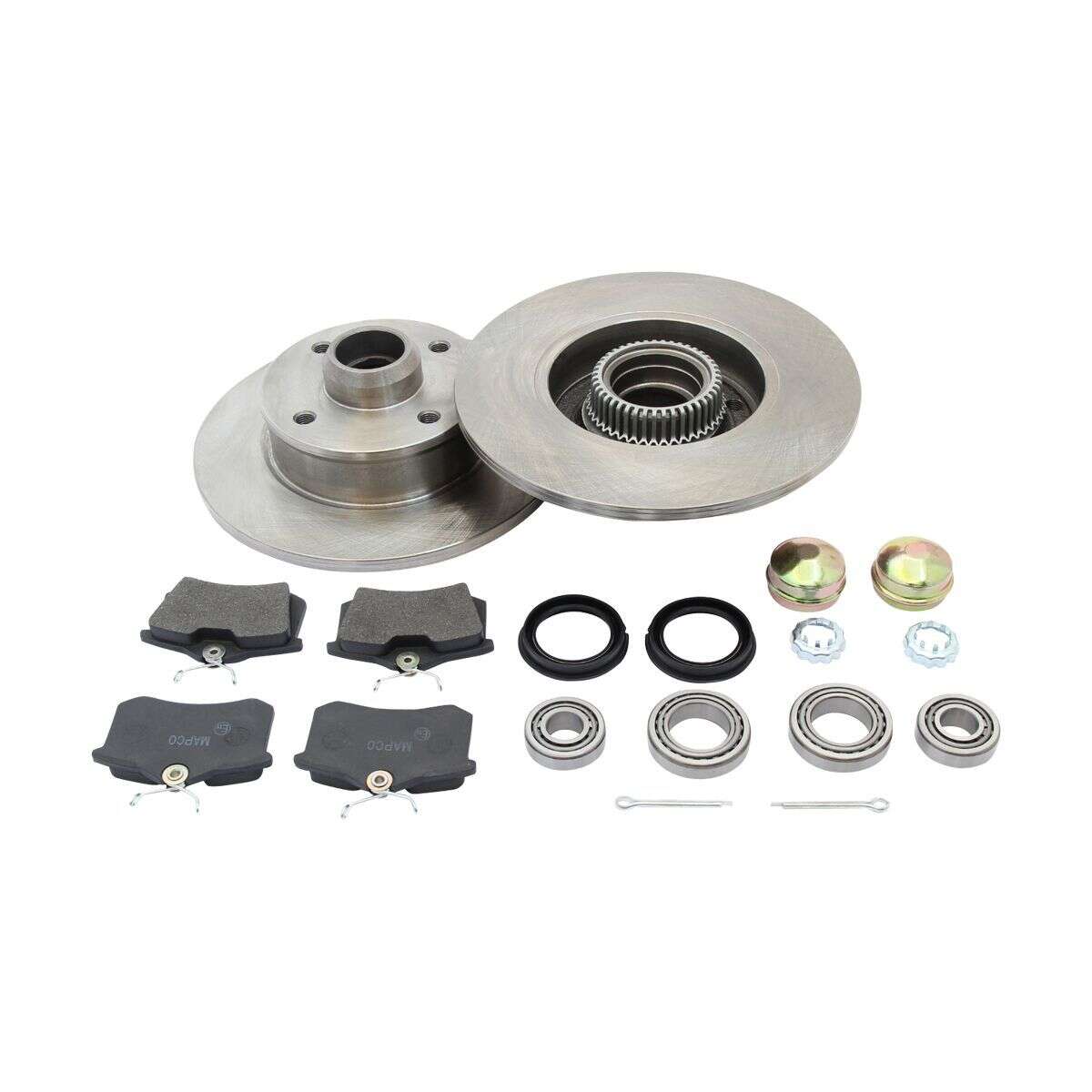 VW Golf Mk3 Cabriolet Corrado Vento Passat Brake Kit Wheel Hub Rear Axle Conversion Kit 4x100 ABS VW Golf Mk3 Cabriolet Corrado Vento Passat Brake Kit Wheel Hub Rear Axle Conversion Kit 4x100 ABS