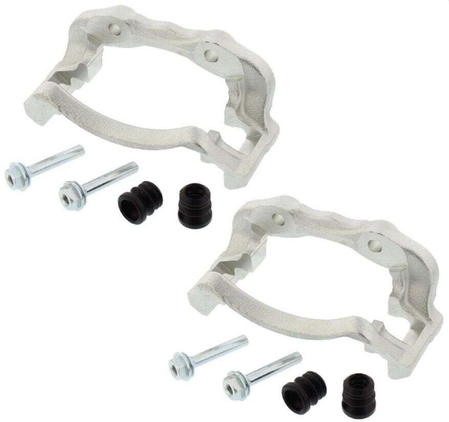 Bremssattelhalter Bremssattelträger VW Golf 1 Scirocco 16V Set Vorderachse 256x20 Bremse Bremsenumbau