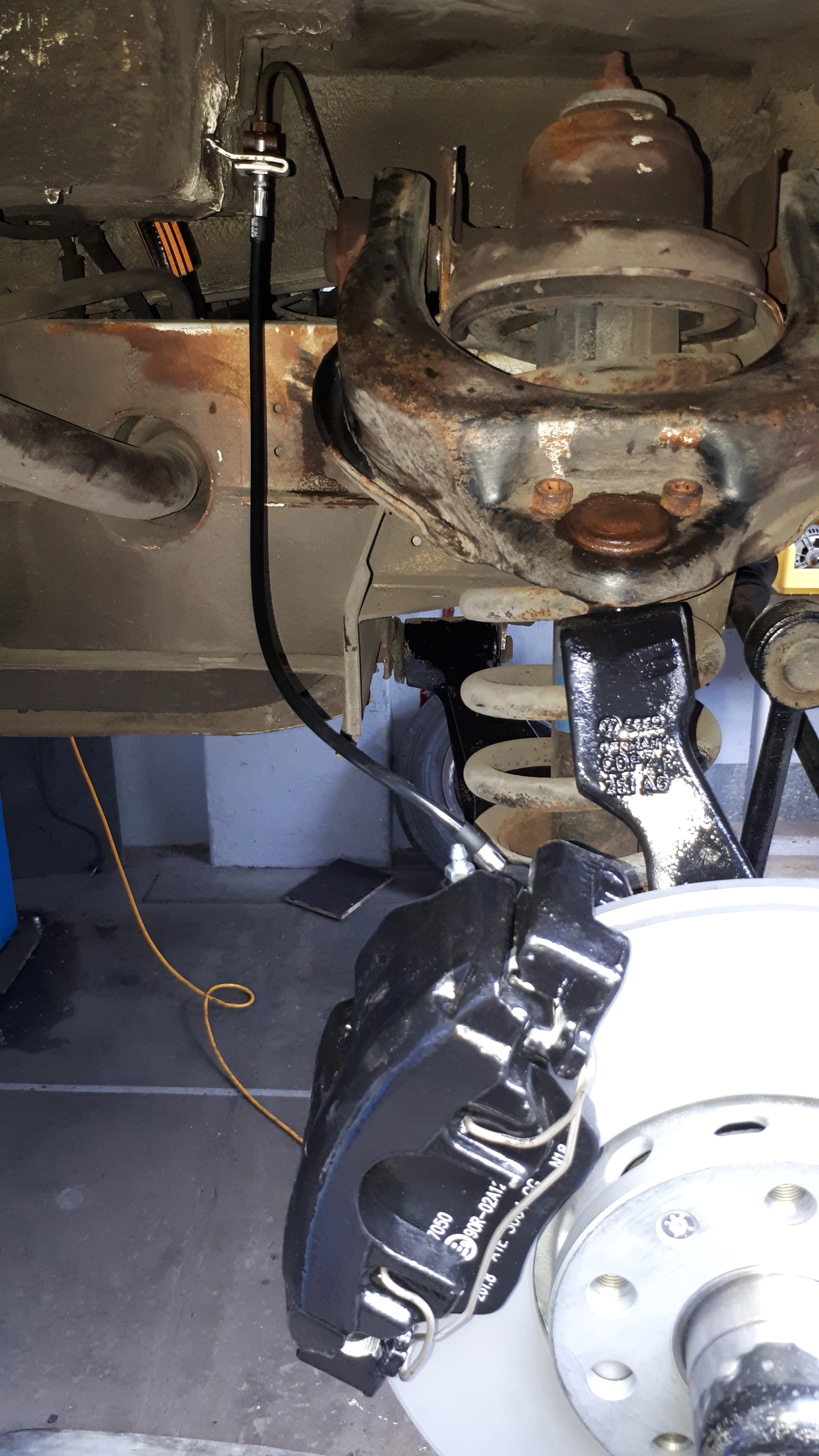 Stahlflex Bremsleitung VW T3 Bus Audi A6 Girling Porsche Bremsen Umbau