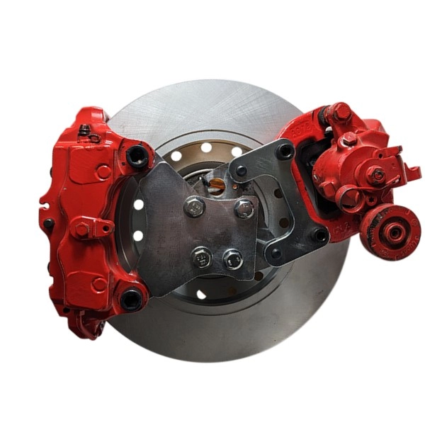 Systèmes de freinage KIT essieu arrière Golf 1 2 3 Caddy 14D Jetta Porsche Cayenne étrier 4 pistons VW Golf 4 R32 étrier de frein à main 310x22 disque de frein