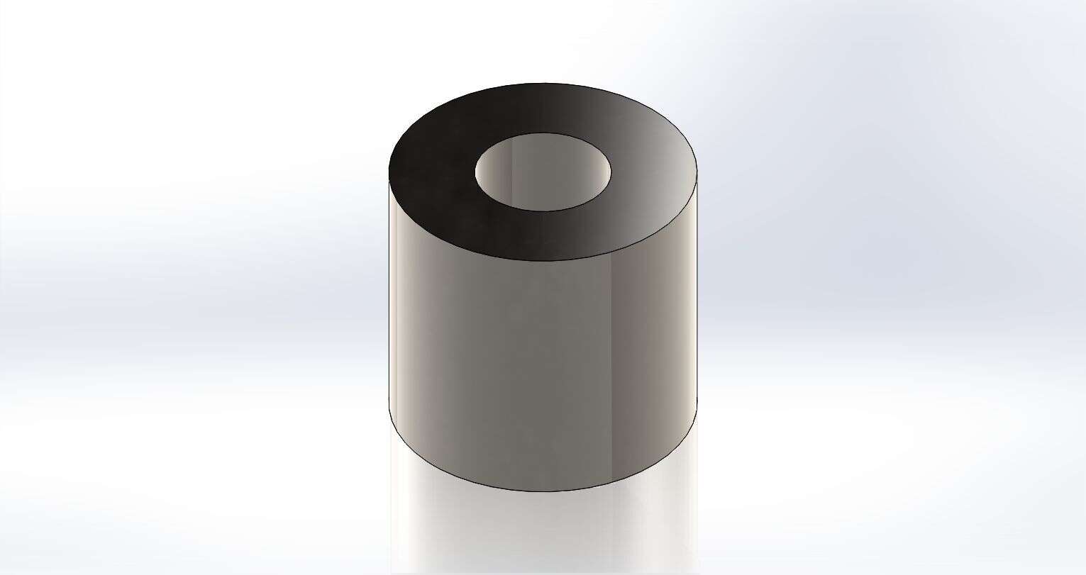 Edelstahl-Buchse Ø Außen 18; Ø Innen 8; Länge 16.5