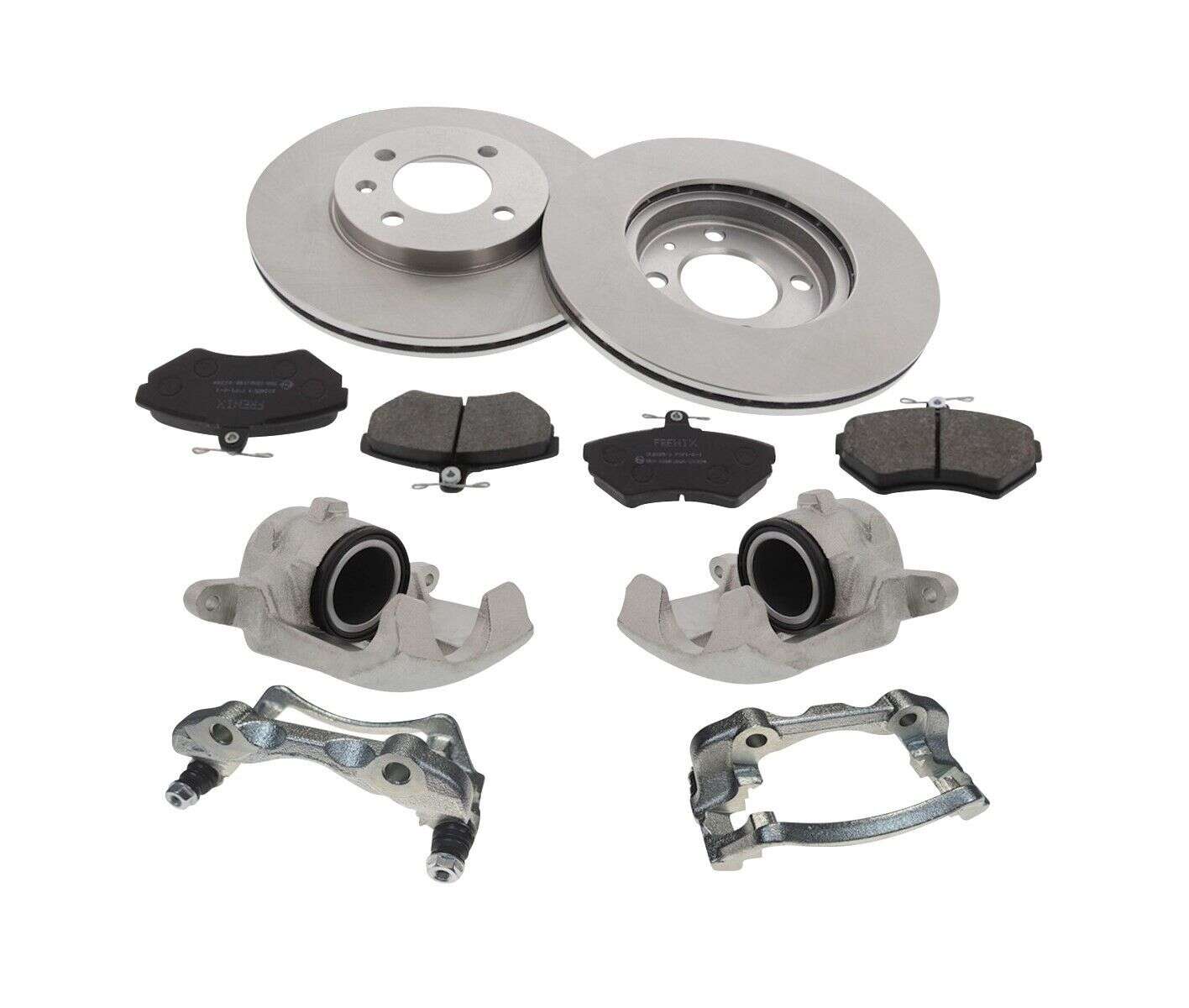 Bremsen-Umbausatz 16V für VW Golf 2 3 Seat Cordoba  256 mm belüftete Bremsscheiben Bremssättel Halter Bremsen-Umbausatz 16V für VW Golf 2 3 Seat Cordoba  256 mm belüftete Bremsscheiben Bremssättel Halter