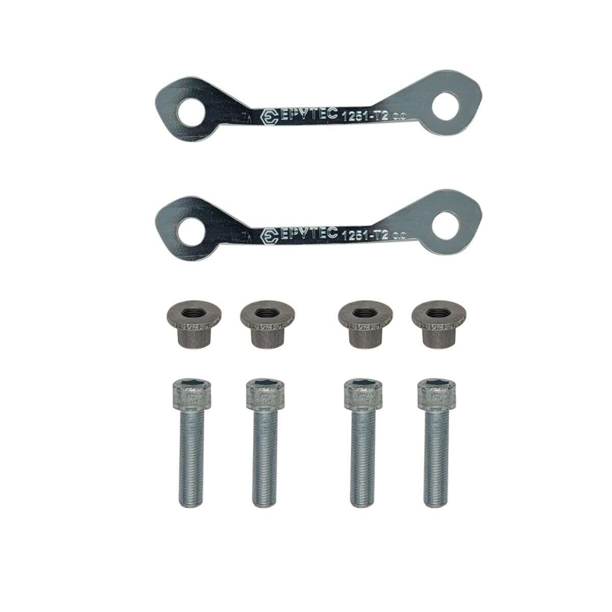 Bremssatteladapter Ford Edge 4-Kolben Bremssattel Focus Facelift 362,4x27mm Bremsscheibe