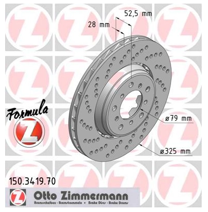 2xBMW 3 Coupe Cabriolet M3 3.2 E46 Bremsscheibe Zimmermann Sport 325x28 150.3419.70 2xBMW 3 Coupe Cabriolet M3 3.2 E46 Bremsscheibe Zimmermann Sport 325x28 150.3419.70