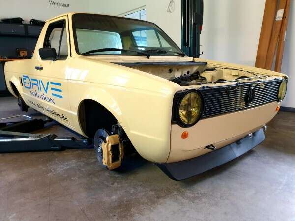 VW Caddy 1 conversion to electric motor