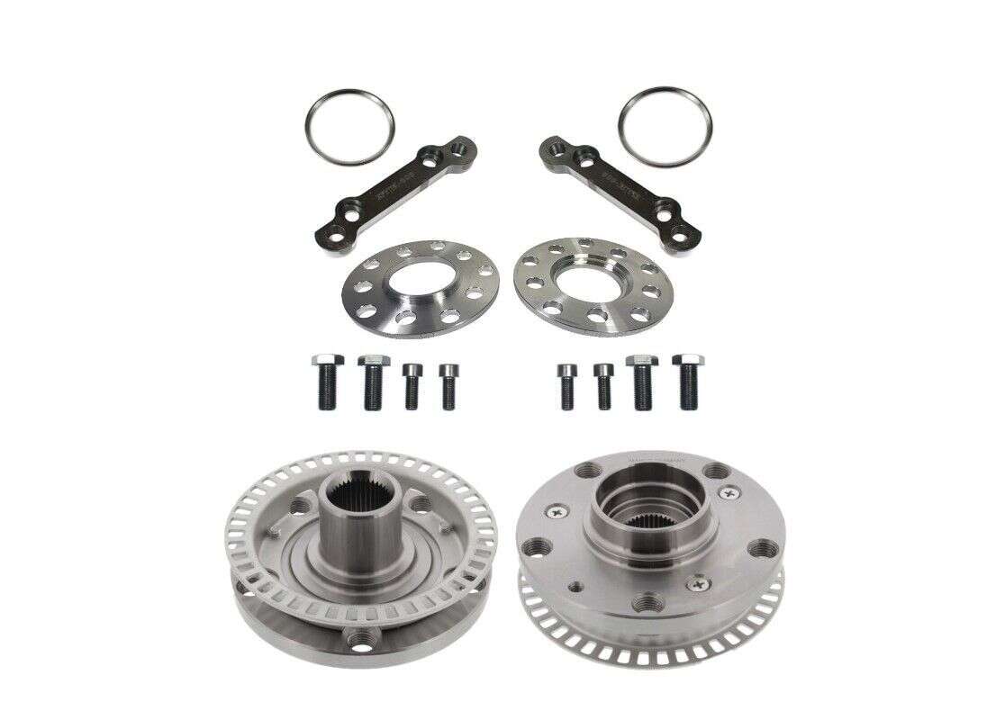VW Golf MK4 Polo 9N Bora Audi A3 TT Audi RS4 B5 Brake Caliper Adapter 360x32 5mm Spacer including Wheel Hubs 5x112