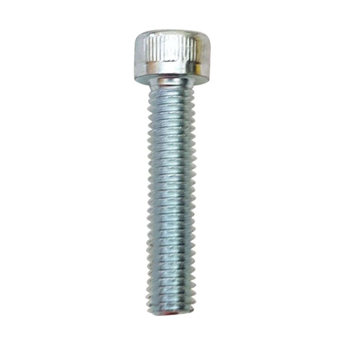 Vis à tête cylindrique à six pans creux filetage fin normal M5-M16 hautement résistant 10.9 12.9 DIN912 8.8 acier - diamètre: M6 x filetage standard - longueur: 30mm - surfache: galvanisé 10.9