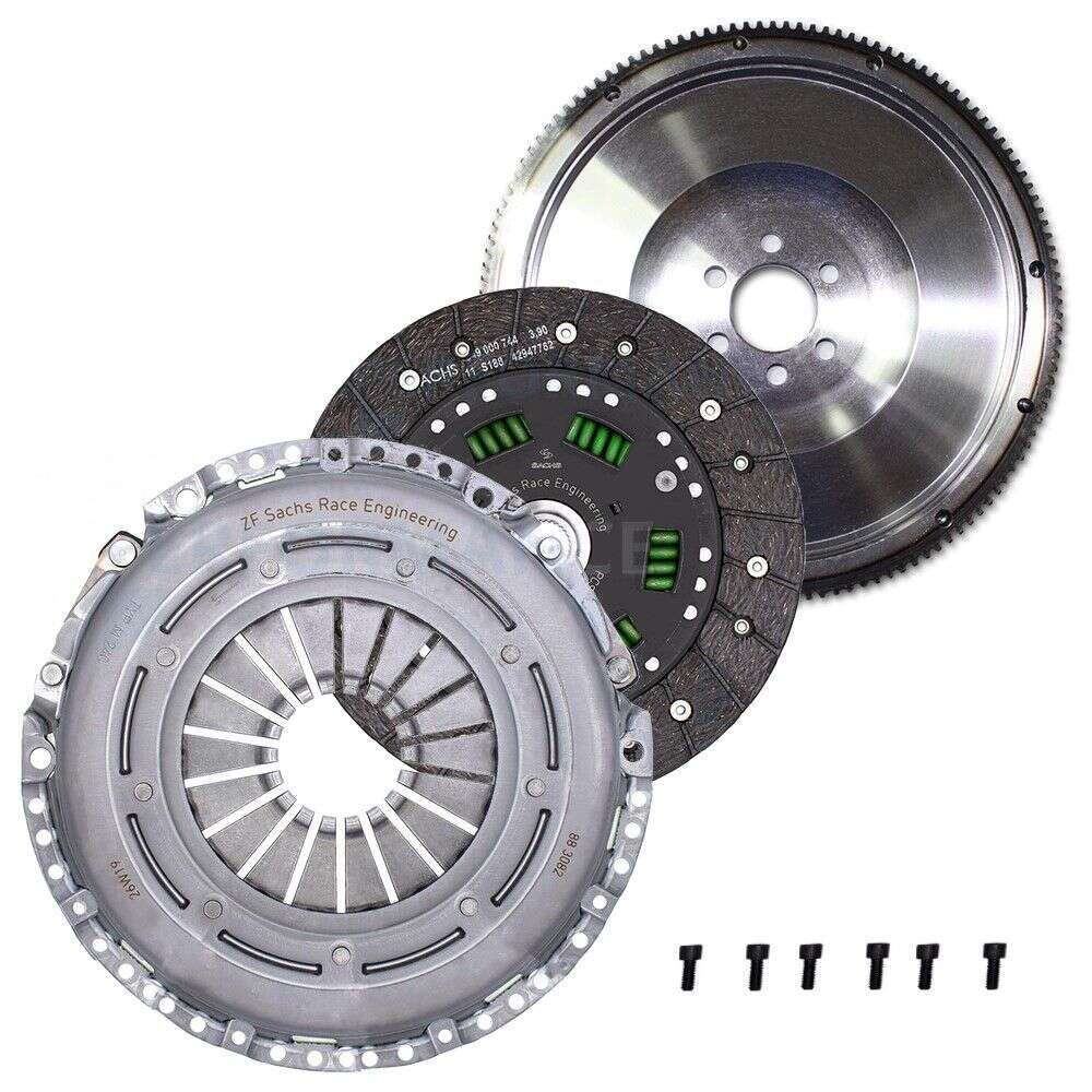Schwungscheiben Kit BMW E28 E30 E34 2,5L und 2,7 M20 Motoren 228mm Schwungrad Druckplatte Kupplung Organisch