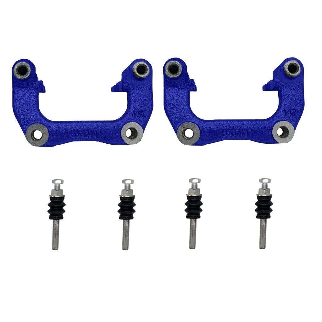 Brake caliper bracket Brake caliper carrier Brake caliper carrier VW Golf 4 R32 Audi S3 Audi TT Seat Leon rear axle 256x22 Brake conversion - Colour: Blue