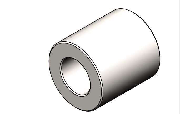 bushing stainless steel Ø outside 19; Ø inside 10.1; Length 20.5 bushing stainless steel Ø outside 19; Ø inside 10.1; Length 20.5