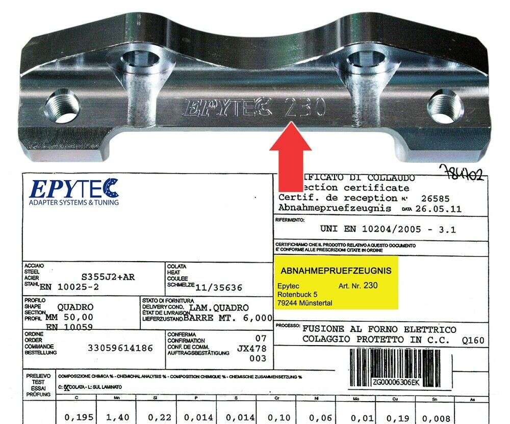 Opel Kadett Calibra Vectra Porsche Bremssattel Adapter Bremse Bremssatteladapter Vorderachse