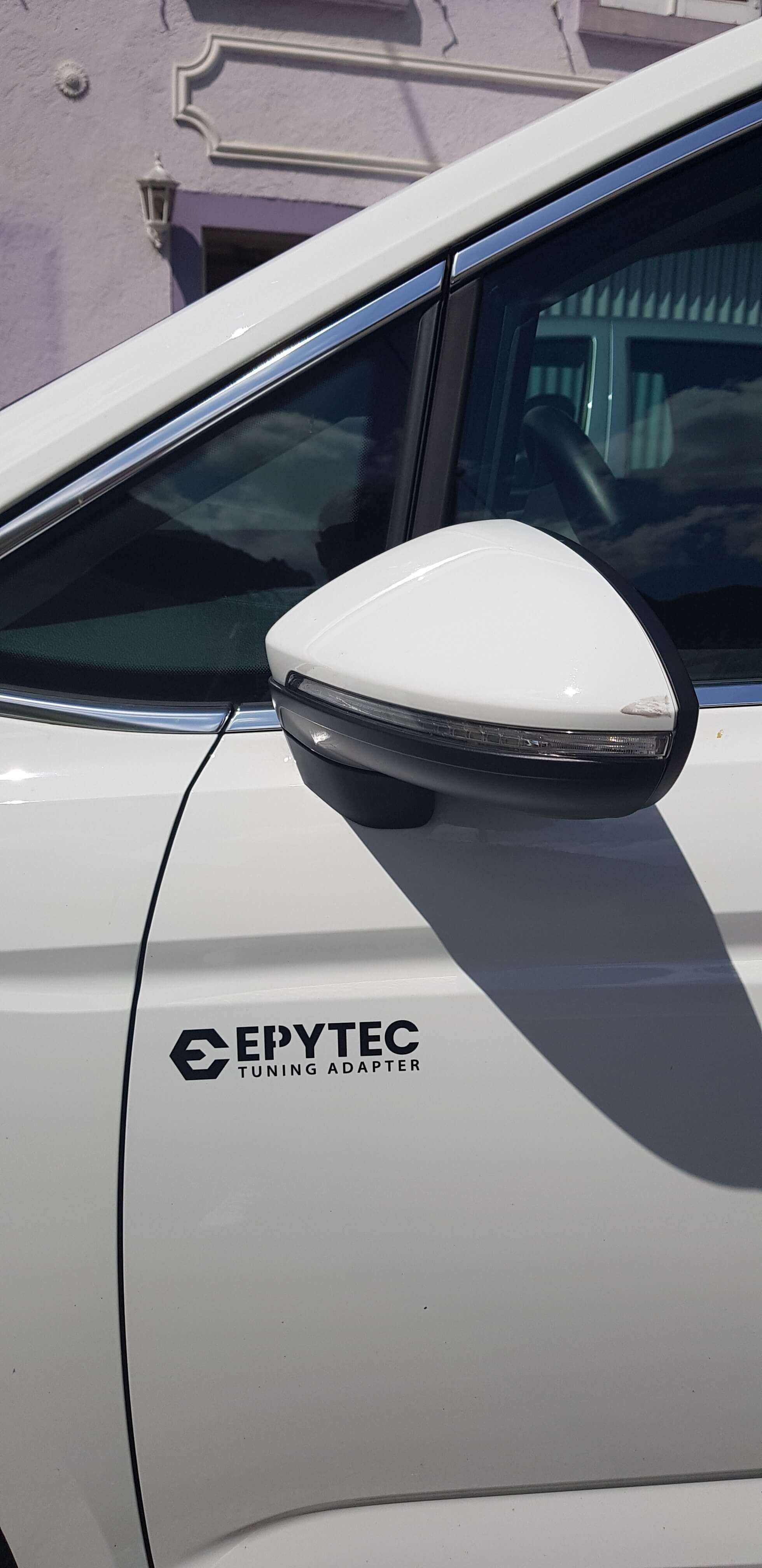 Aufkleber Logo EPYTEC Schwarz klein 155mmx33mm