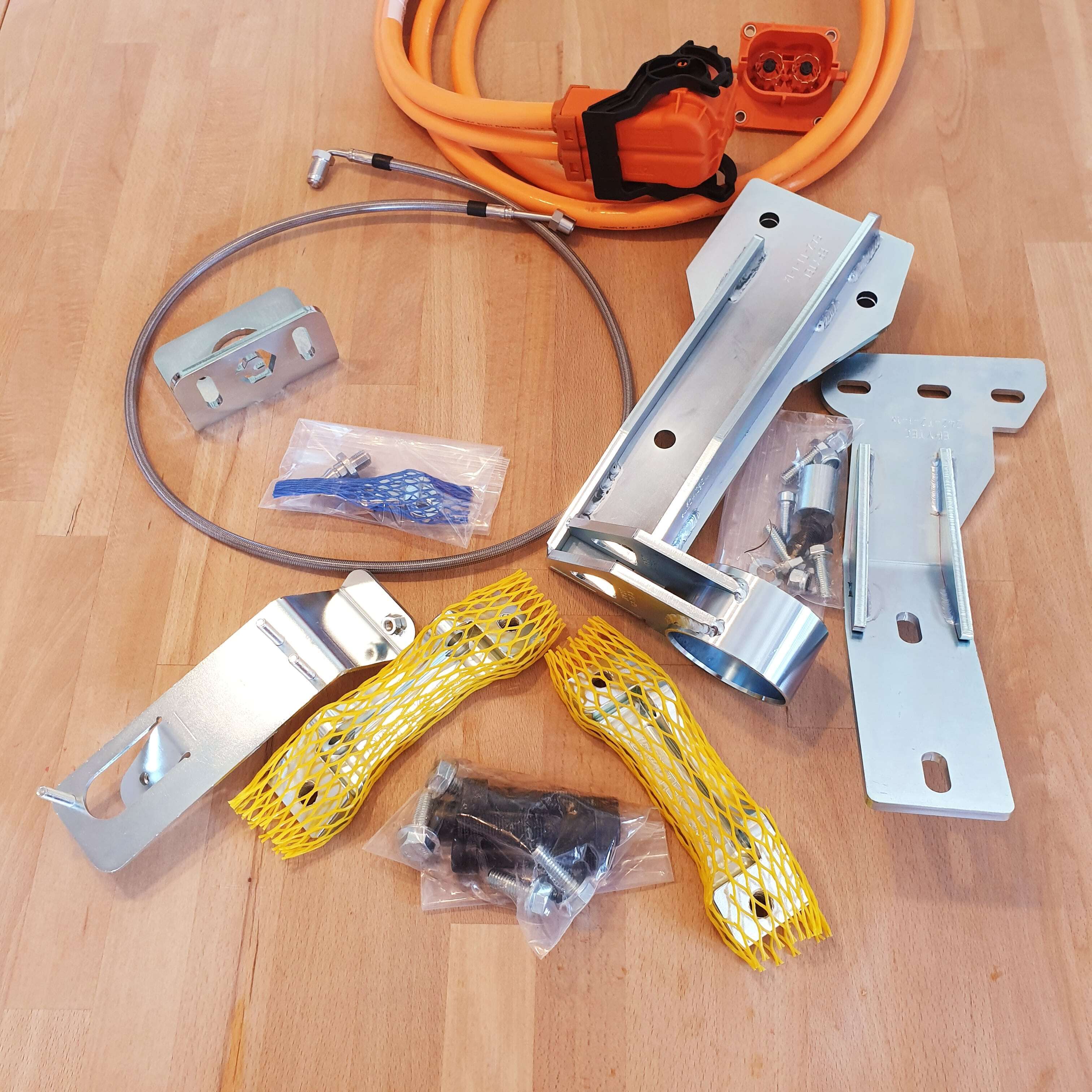 VW Caddy 1 conversion to electric motor