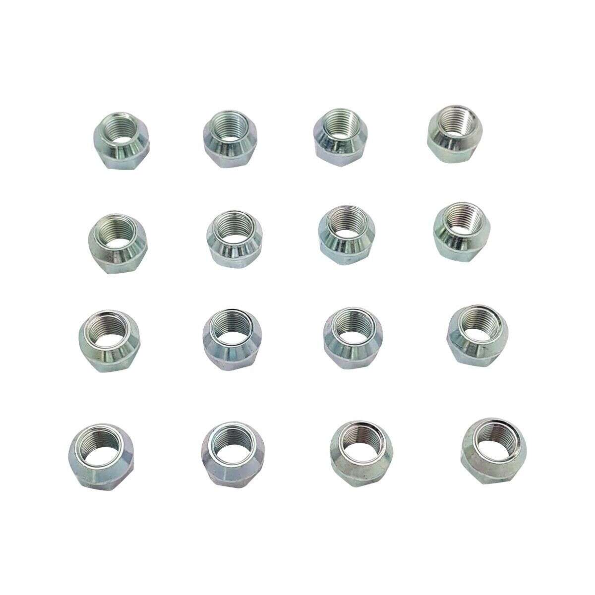 16x Radmutter mit Kegelbund M14x1.5 SW 19x12 Höhe 16mm