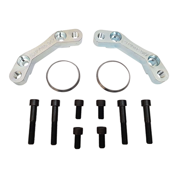 Bremssatteladapter Golf 4 Audi A3 TT Seat Leon 365x34 Bremsscheibe ZR18 Cayenne Porsche Bremssattel Tuning Adapter