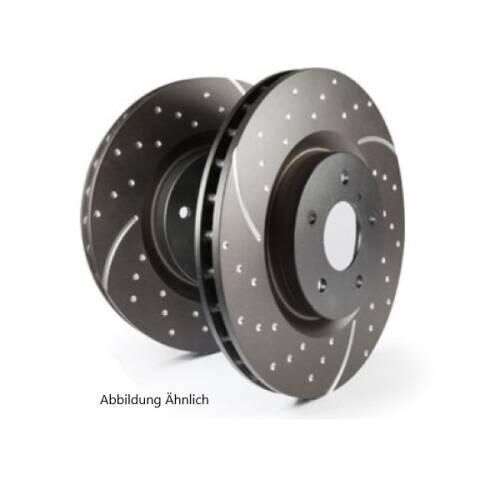 EBC Bremsscheiben hinten 330x22 Turbo Groove Audi A4 A5 Q5