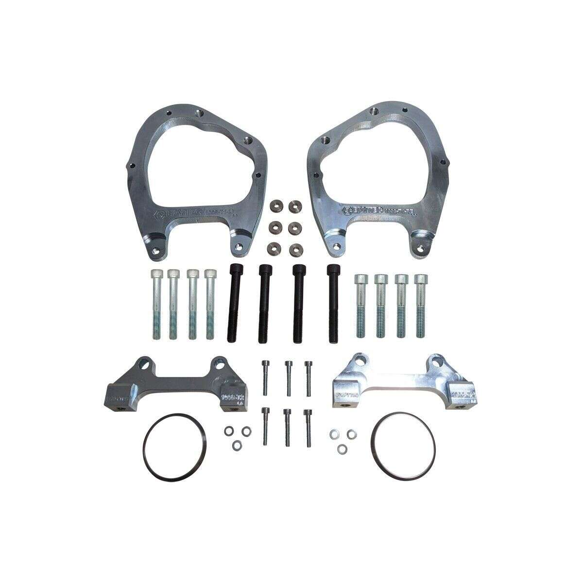 Bremssatteladapter VW Passat B8 Alltrack VW Arteon Skoda Supherb Keramik Bremse Umbau Audi R8 356x32 Bremsscheibe 4 Kolben Bremssattel