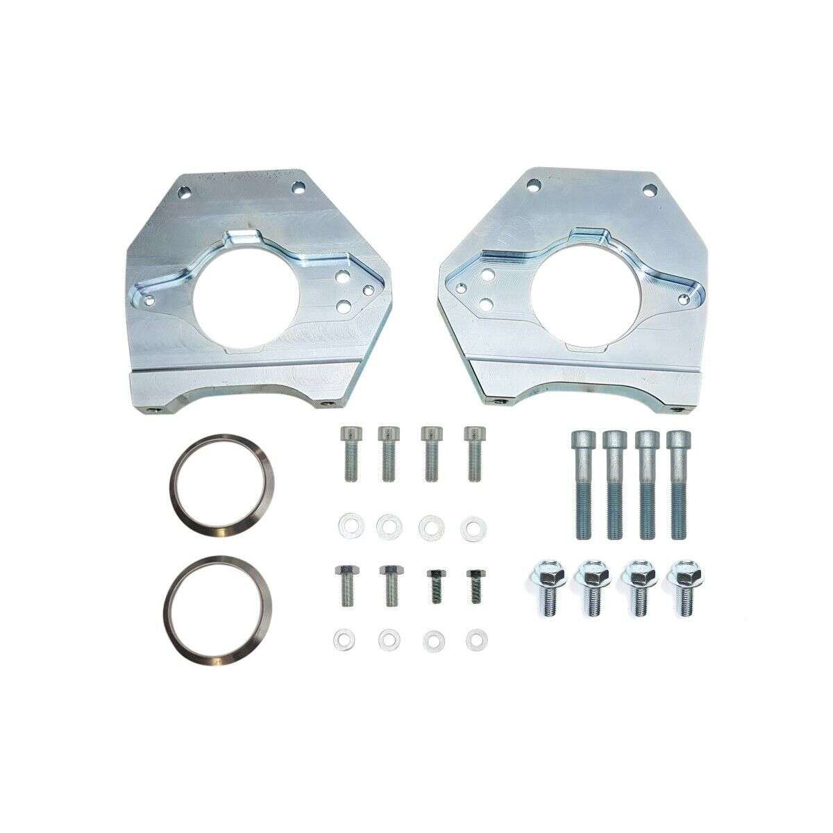 Conversion de frein de bus VW T3 Étrier de frein Porsche essieu arrière Adaptateur d'étrier de frein Doka 300x22 Conversion de frein de bus VW T3 Étrier de frein Porsche essieu arrière Adaptateur d'étrier de frein Doka 300x22