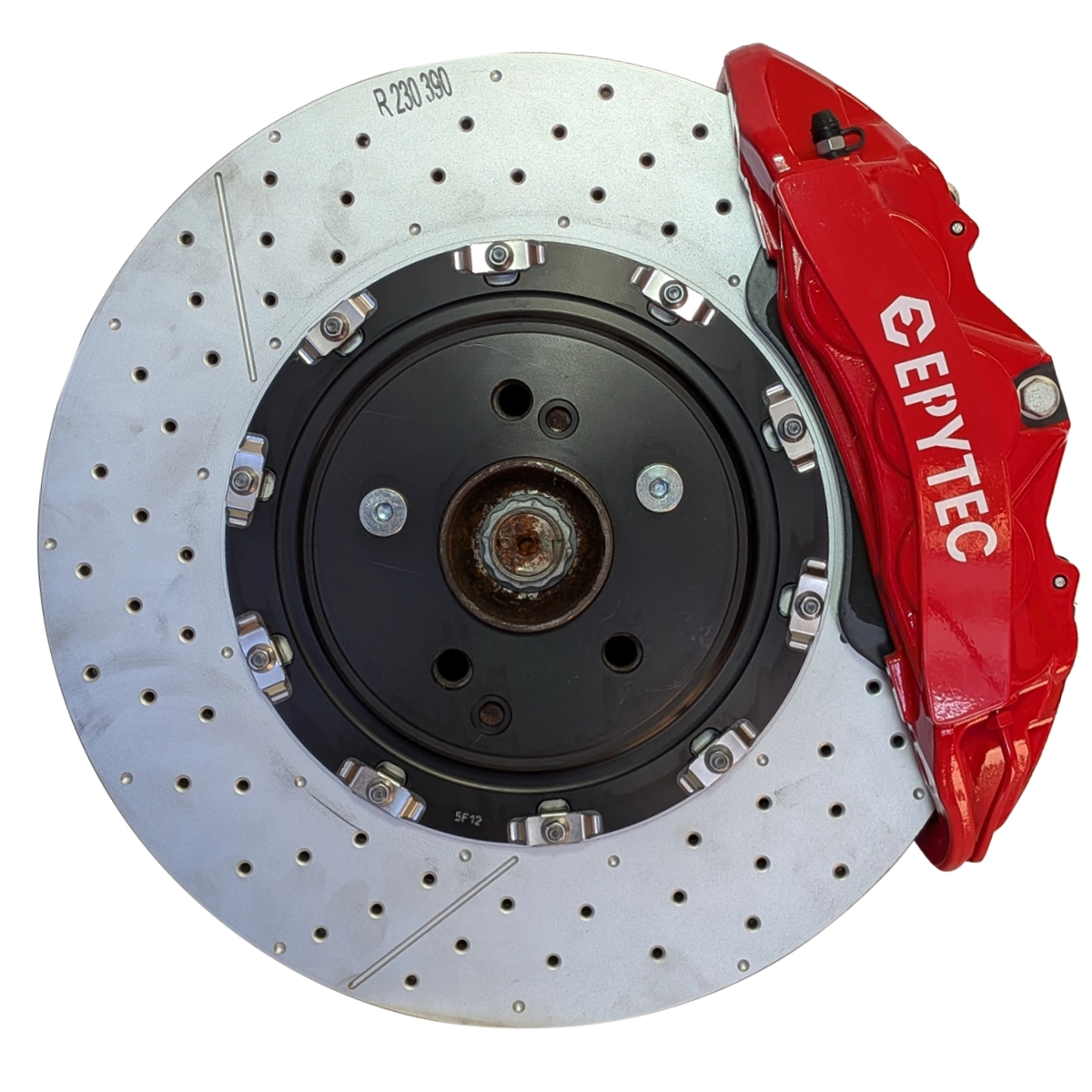 Mercedes Benz C63 W204 205 A205 C204 Bremssatteladapter 390x36mm Bremsscheibe Mercedes GL 6-Kolben W204 AMG Bremssattel