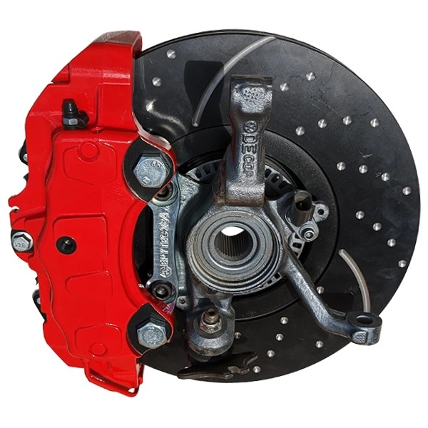 Systèmes de freinage KIT VW Golf 3 Porsche VR6 GTI Passat 35 16V ZL17 ZR17 étrier de frein 334x32mm disque de frein