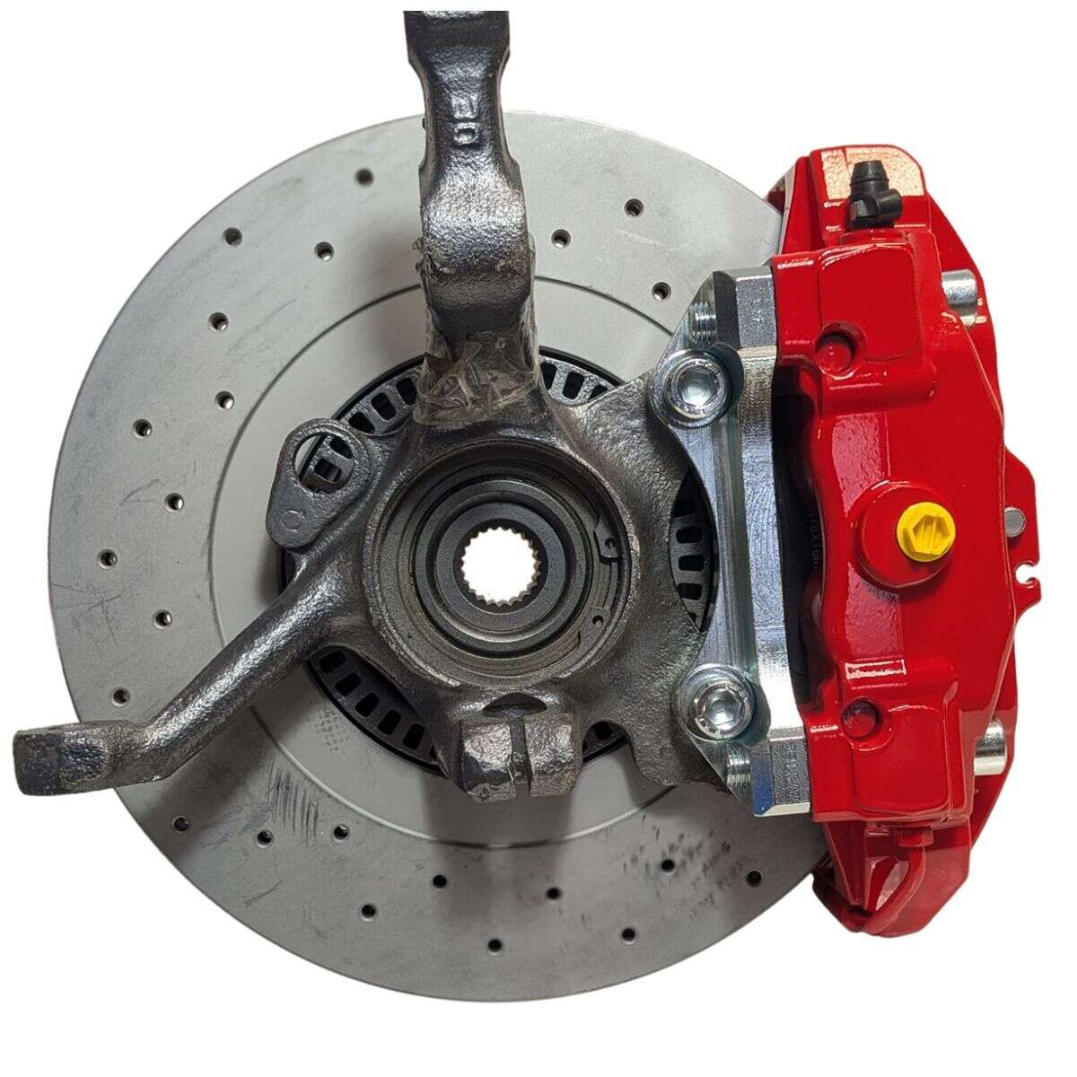 Systèmes de freinage KIT VW Golf Corrado Passat G60 Porsche Système de freinage Adaptateur étrier de frein 280x22mm Disque de frein