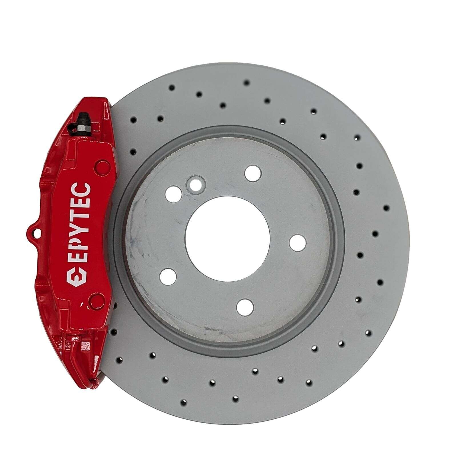 Großes Bremsanlagen KIT Hinterachse Mercedes E klasse W124 W201 W202 W208 R170 Porsche 996 4-Kolben Sattel Hinterachse Bremssättel mit Halter vom Audi S3 8L 300x22 Bremsscheibe