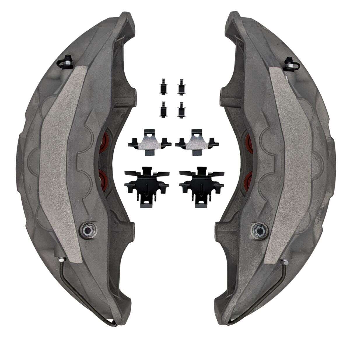 Bremssattel Akebono 10-Kolben Audi RS6 C8 RS7 C8 e-tron GT Tuning Bremsanlage Vorderachse 4J3615123E 4J3615124E 4K0615107N 4K0615108N - Farbe Bremssattel: Blank ohne Farbe