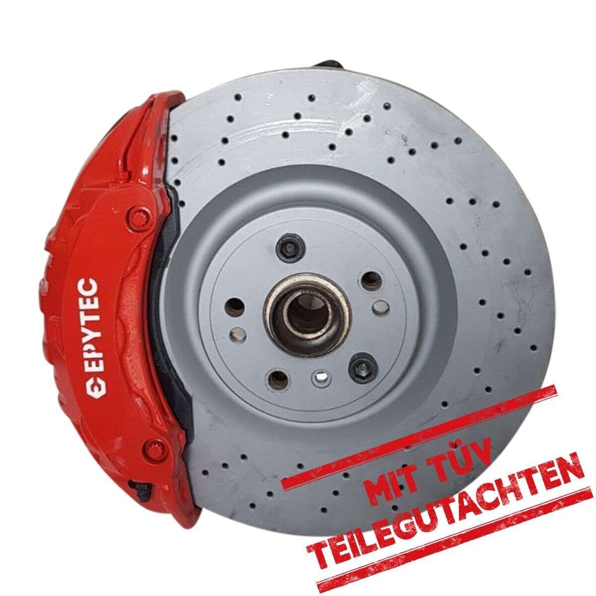 Großes Bremsanlagen KIT VW Golf 7 8 Seat Leon Audi A3 Cupra Leon Skoda Porsche Panamera Bremssattel 375x36mm Bremsscheibe mit Teilegutachten