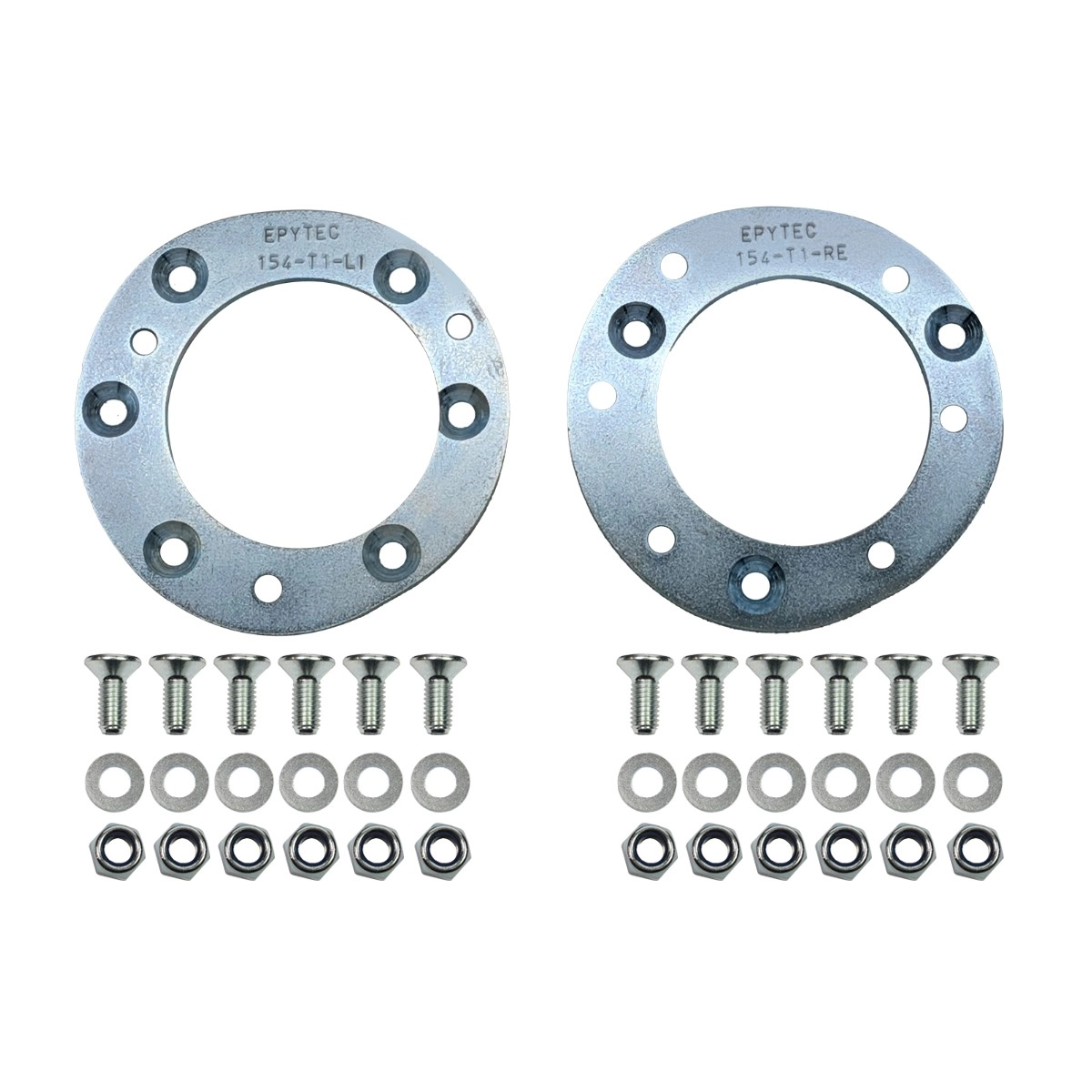 BMW E30 E24 E28 E34 M3 S14 Camber Correction Adjustement Plate Mount Front Axle +/-0,5 Grad