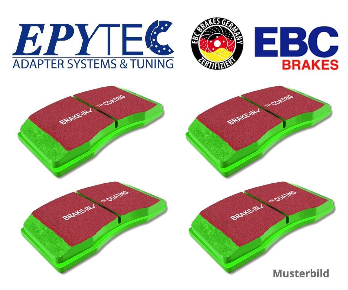 EBC Bremsbeläge Greenstuff  hinten Audi Seat Skoda VW Allroad A1 A2 A3 2.7 T quattro 4.2 V8