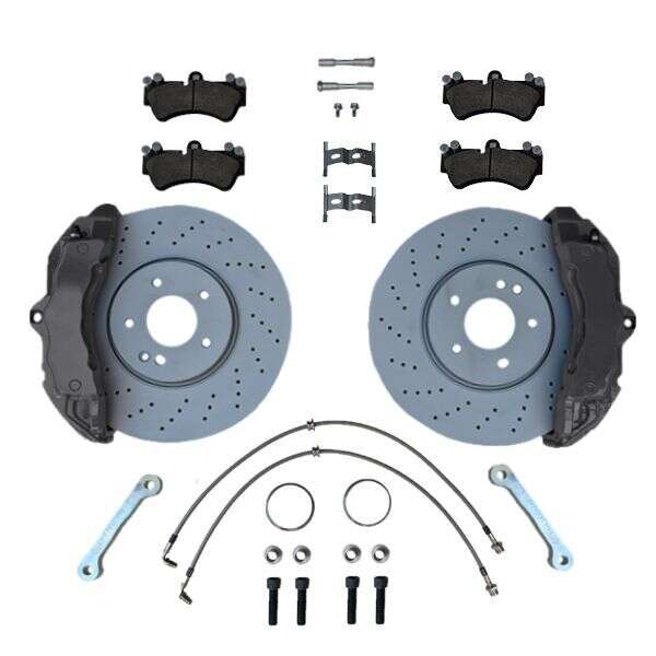 Großes Bremsanlagen KIT Audi A3 S3 TT VW Golf 5 6 Porsche Cayenne ZL17 ZR17 Bremssattel 330x32mm Bremsscheibe - Farbe Bremssattel: Blank ohne Farbe Großes Bremsanlagen KIT Audi A3 S3 TT VW Golf 5 6 Porsche Cayenne ZL17 ZR17 Bremssattel 330x32mm Bremsscheibe - Farbe Bremssattel: Blank ohne Farbe