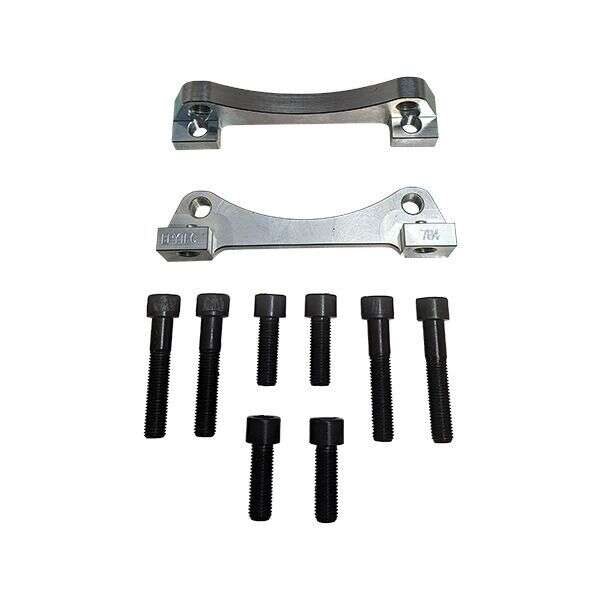BMW E46 M3 Adapter Porsche 996 Bremssattel E46 M3 CSL 345x28 Bremsscheiben