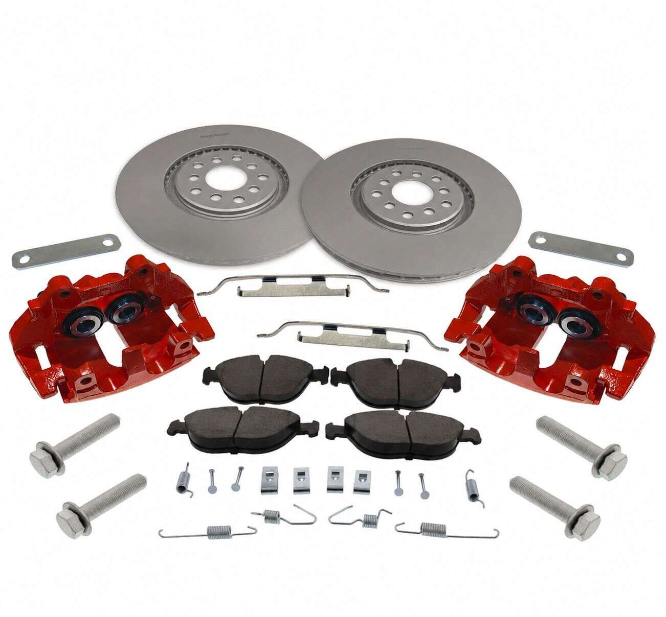 Bremsen-Umbausatz Vorderachse 334 mm Doppelkolben Bremse für VW Golf 3 VR6 GTI Plusachse  5x100 & 5x112