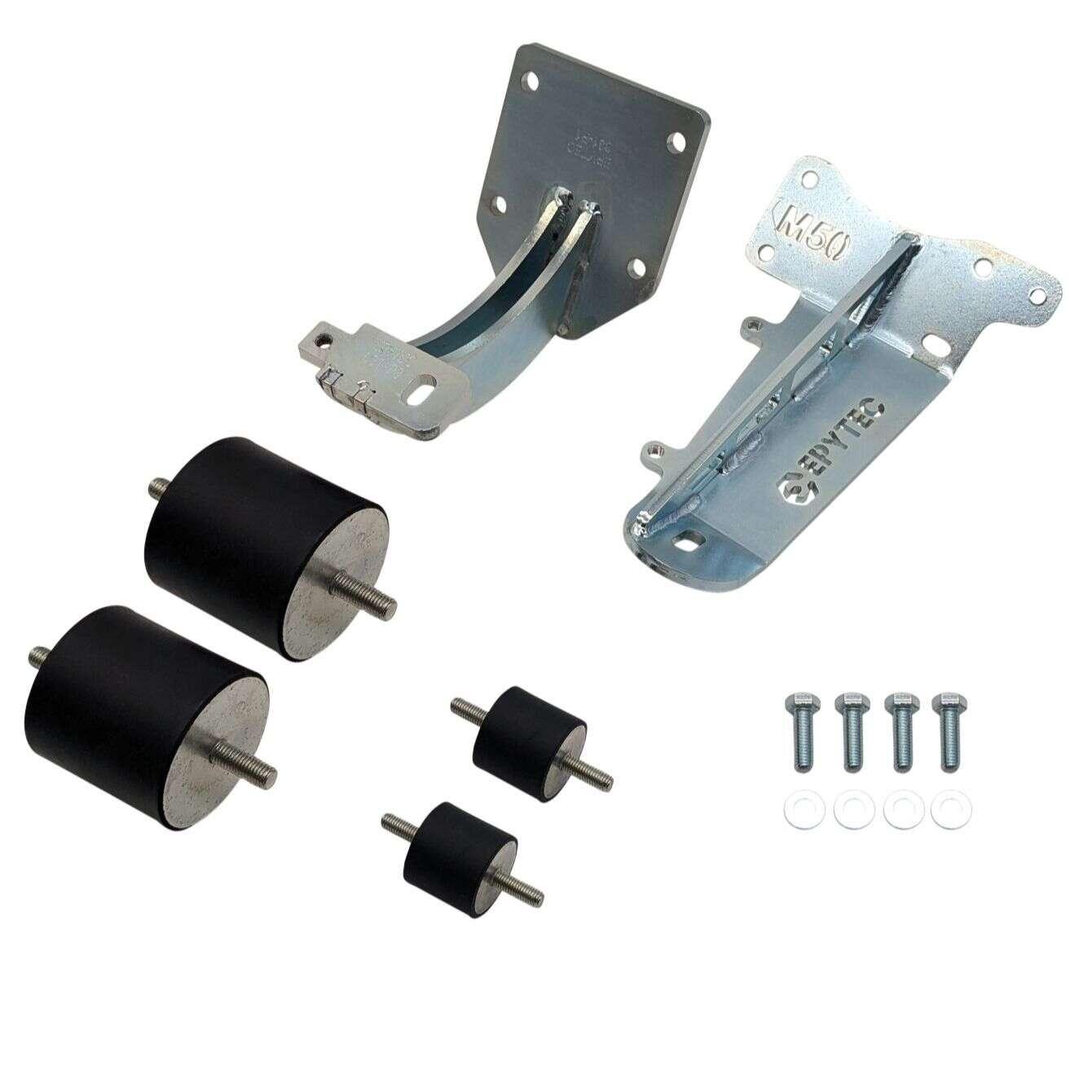 BMW E30 E36 Motorhalter für Umbau 24V M50 M52 M54 S50 S52 S54 Motorumbau - mit verstärktem linken Motorhalter: Ja