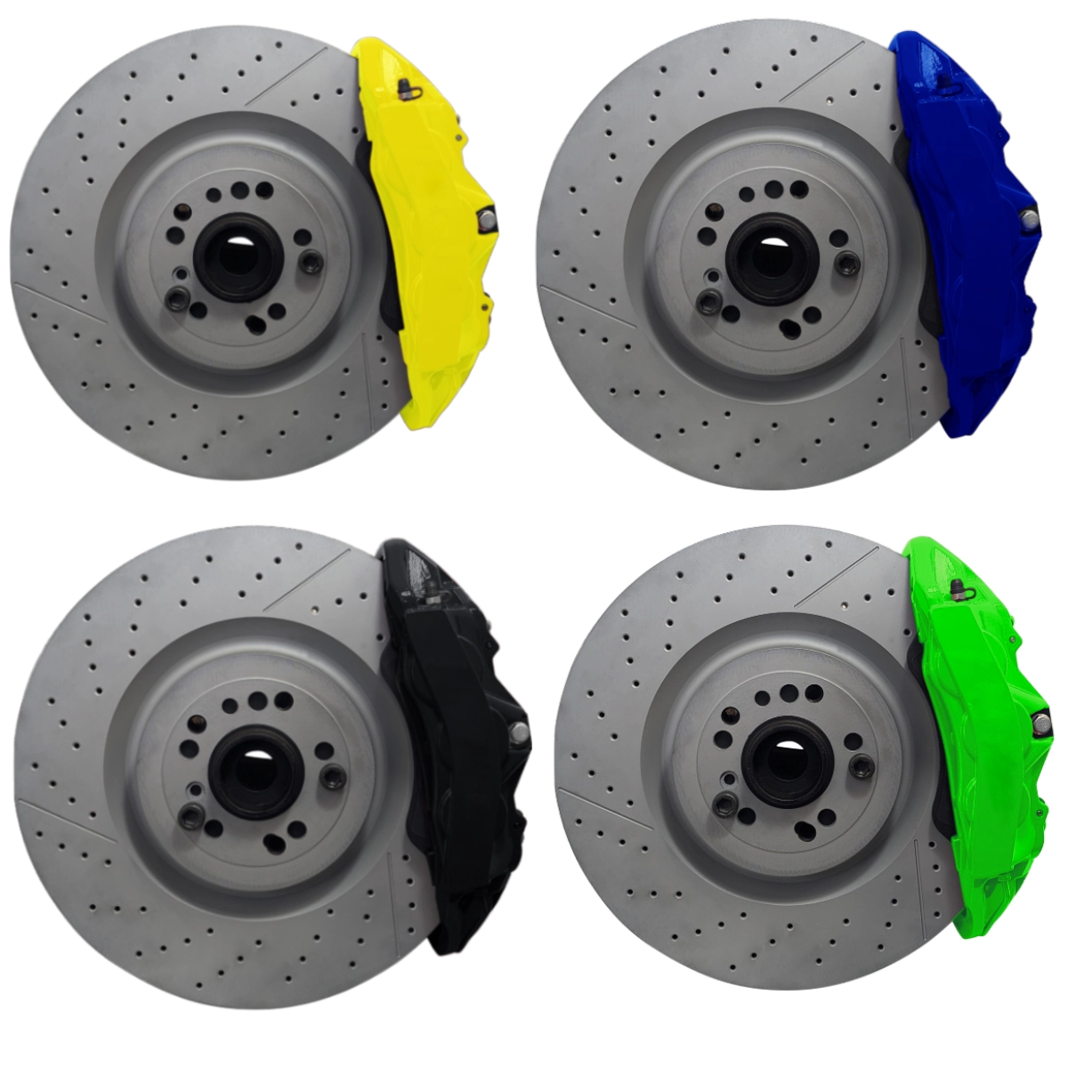 Systèmes de freinage KIT Mercedes Benz W639 W447 Viano Vito Mercedes GL 6 pistons W204 AMG étrier de frein 375x36mm disque de frein - couleur de l'étrier de frein à inscrire : peint dans la couleur souhaitée