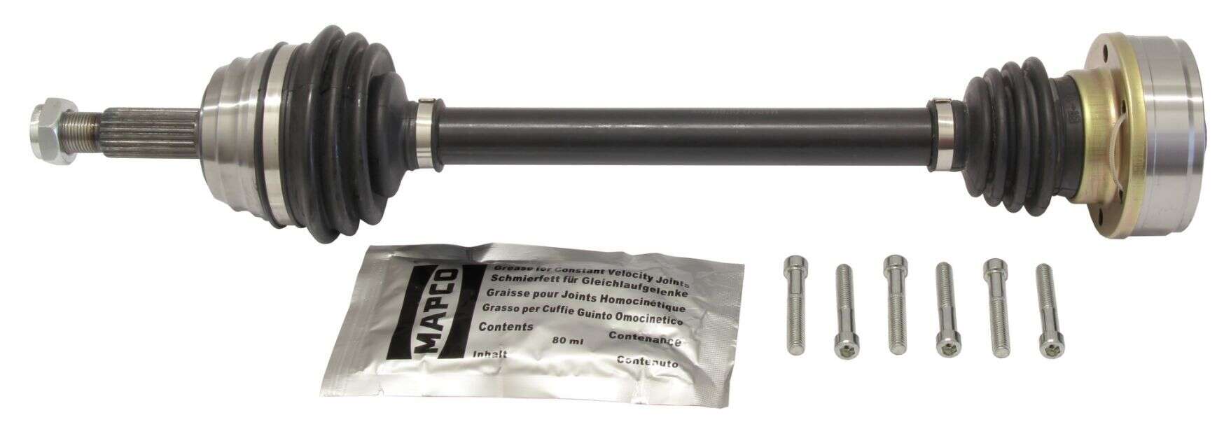 VW Golf MK1 Fine Thin Drive Shaft Left Scirocco 1 Caddy Jetta Axle Joint Lowered Vehicles