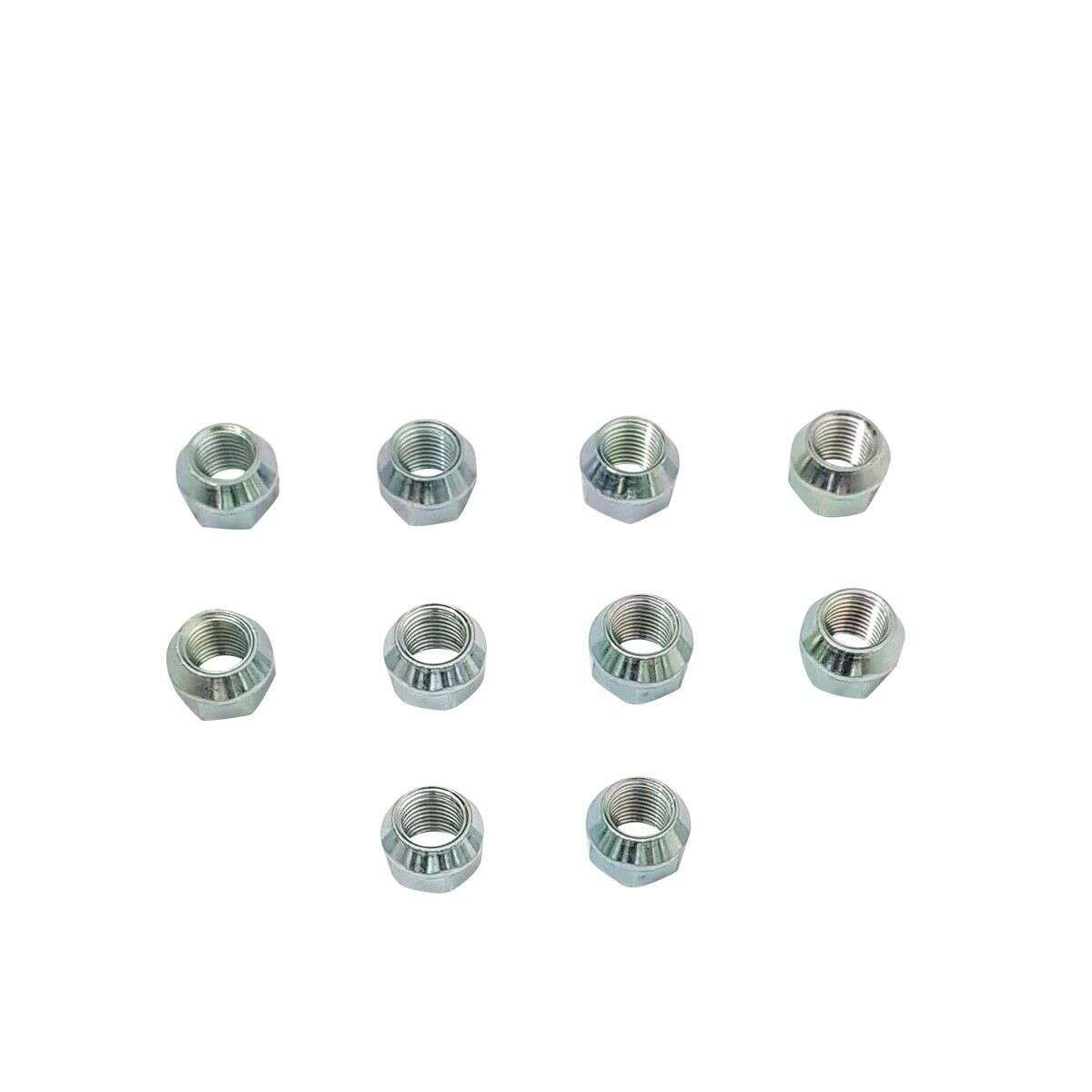 10x Radmutter mit Kegelbund M14x1.5 SW 19x12 Höhe 16mm