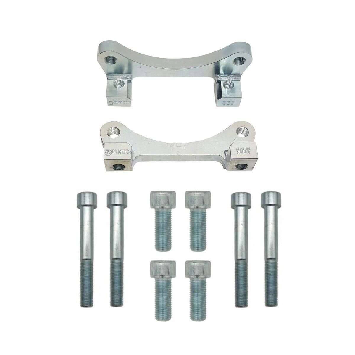 VW Golf 5 6 GTI Audi A3 TT S3 8P Bremssatteladapter Renault Megane RS 4-Kolben Bremssattel Tuning Vorderachse Tuning Adapter