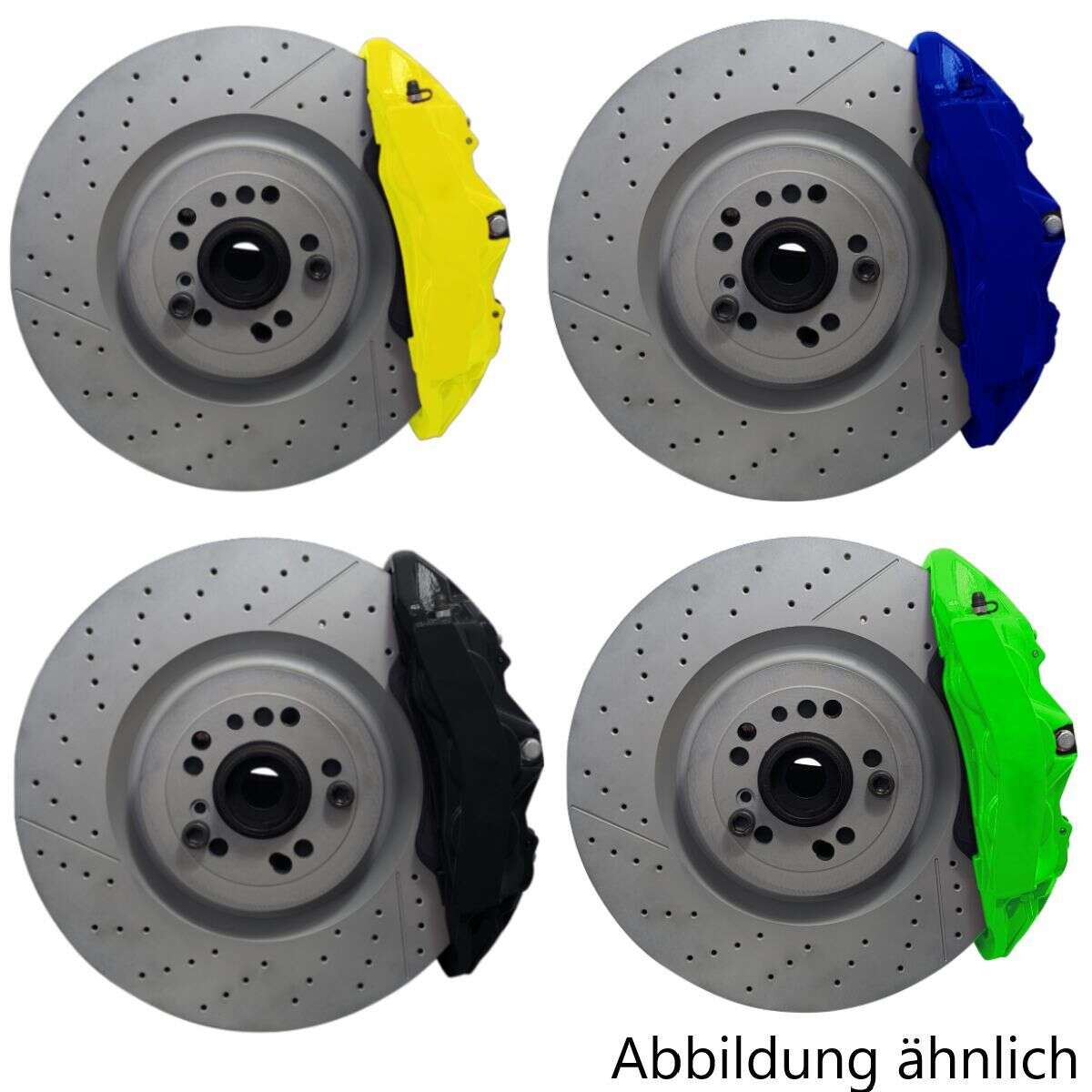 BMW 5er 7er 8er E31 E32 E34 Bremssatteladapter 370x30mm Bremsscheibe BMW F21 F30 F32 4-Kolben BMW F31 M Bremssattel - Farbe Bremssattel: In Wunschfarbe lackiert