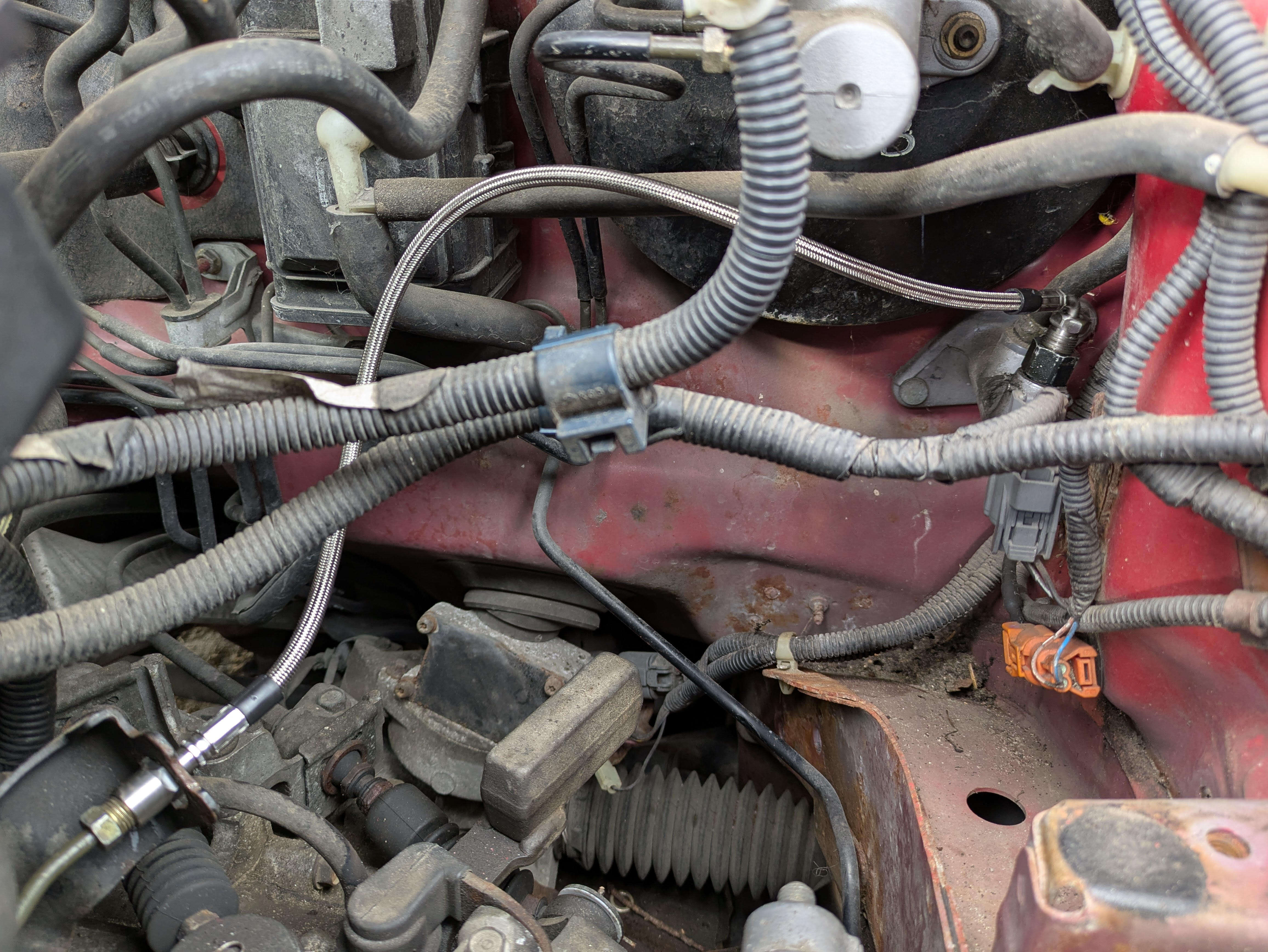 Honda Jazz GD Kupplungsproblem gelöst – Stahlflexleitung statt Dämpfer